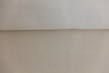 Bündchen gestreift, hellbeige, ecru, 0,5 m